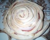 Foto del paso 4 de la receta: Rosa de Fiambre. (sándwich enrollado al horno)