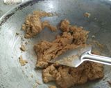 A picture of step 1 of Aate ka banana halwa.