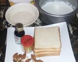 A picture of step 1 of Shahi tukre.