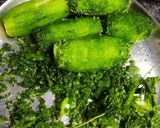 A picture of step 1 of Healthy karela pakoda.