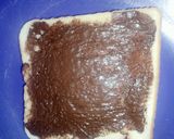 Foto langkah ke 2 dari resep Roti Bakar Cokelat Teflon.