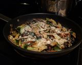 A picture of step 4 of Pan-fried Zucchini Gratin.