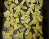 A picture of step 3 of Pineapple cramble.