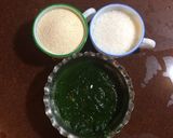 A picture of step 3 of Green Laddoo.