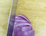 صورة لخطوة 3 من وصفة لحم مع بطاطس مسلوقه🥔