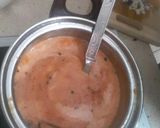A picture of step 3 of Shahi paneer.