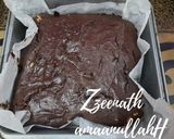 A picture of step 3 of Aata Brownie Cake.