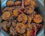 A picture of step 4 of Pepper Prawns Fry.
