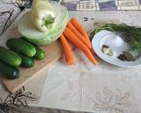 68..Fermentálással készült vegyes savanyúság ahogy én készítem ! recept fázis 1 fotója