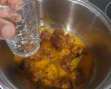 Foto del paso 13 de la receta Albóndigas con salsa amarilla tipo española