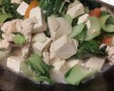 Foto langkah ke 7 dari resep Tumis sayur popcoy tahu ayam.