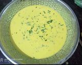A picture of step 3 of Traditional Gujarati Rice Panki.