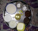 A picture of step 1 of Eggless Tutti Frutti Choco Chips Cake.