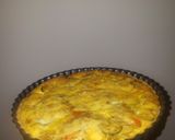 Une image de l'étape 6 de Quiche aux thons et légumes.