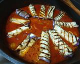 Pas rețetă Rulouri de vinete cu mozzarella în sos de roșii 4 fotografie