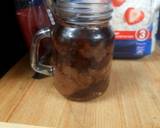 Oats banana cocoa pudding jar recipe step 4 photo