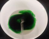 A picture of step 6 of Tri colour coconut ladu.