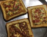 A picture of step 8 of Cheese Tomato Egg Toast.