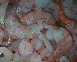 A picture of step 2 of Basmati fried rice with shrimps.