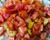 A picture of step 1 of Timator ki bhune wi chutney.