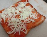 A picture of step 2 of Cheese Bread on Tawa.