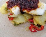Foto del paso 6 de la receta: Bacalao con sobrasada y miel