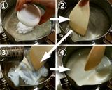 A picture of step 4 of Milk & Black Tea Kanten.
