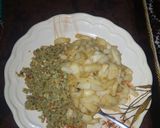 A picture of step 2 of Chips with sardine & egg source.