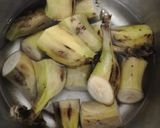 A picture of step 1 of Dahi ka kela Curd with Raw banana.
