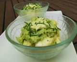 Foto del paso 9 de la receta: Ensalada de yuca y aguacate con mayonesa de hierbabuena