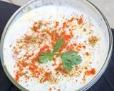 A picture of step 3 of Kachumber Raita.