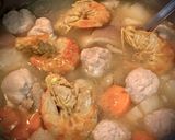 Hình bước làm 6 của món Mì Đuôi Heo Giò Mọc