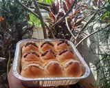 Foto langkah ke 6 dari resep Roti Sobek Premium (nutella, cream cheese, mocca).