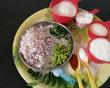 A picture of step 1 of Ponganalu / Bonda.