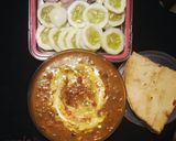 A picture of step 3 of Dal makhani.