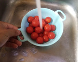 Foto del paso 2 de la receta: Ensalada de tomate y mozzarella en 9 minutos