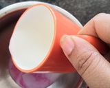 A picture of step 1 of Rosemilk.