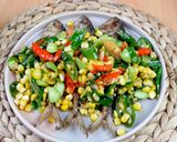 Foto langkah ke 9 dari resep Tumis ikan peda pete jagung.