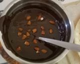 A picture of step 2 of Marswell dark compound chocolate made by me.