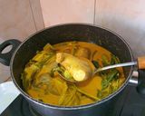 Foto langkah ke 5 dari resep Gulai Kapau Tambunsu (Gulai Usus Isi) Sumatera Barat.