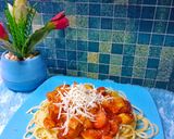 Foto langkah ke 6 dari resep Spagheti Bolognese.