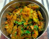 A picture of step 3 of Karela Subzi (Bitter Gourd).