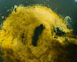 A picture of step 5 of Aloo Baingan.
