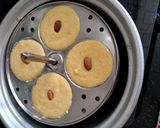 A picture of step 2 of Mango idli.