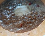 A picture of step 5 of Ada Pradhaman/ flatten rice/ poha pudding / kheer.