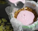 A picture of step 6 of Date and beetroot no bake cake recipe.