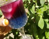 A picture of step 3 of Police mocktail.