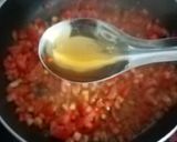 Hình bước làm 8 của món Đậu hủ dồn thịt sốt cà chua