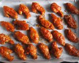 A picture of step 5 of Baked Hot Chicken Wings.