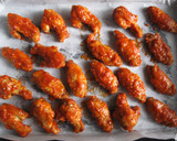 A picture of step 5 of Baked Hot Chicken Wings.